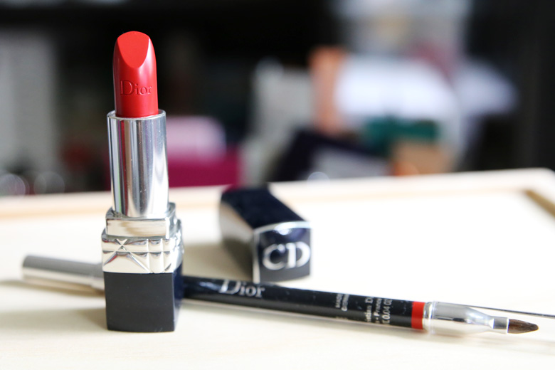 christian dior rouge lipstick 999