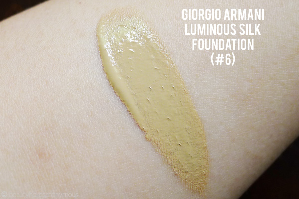 Giorgio Armani Luminous Silk Foundation: Go Ahead, Camera. Flash My Skin! -  Beautyholics Anonymous